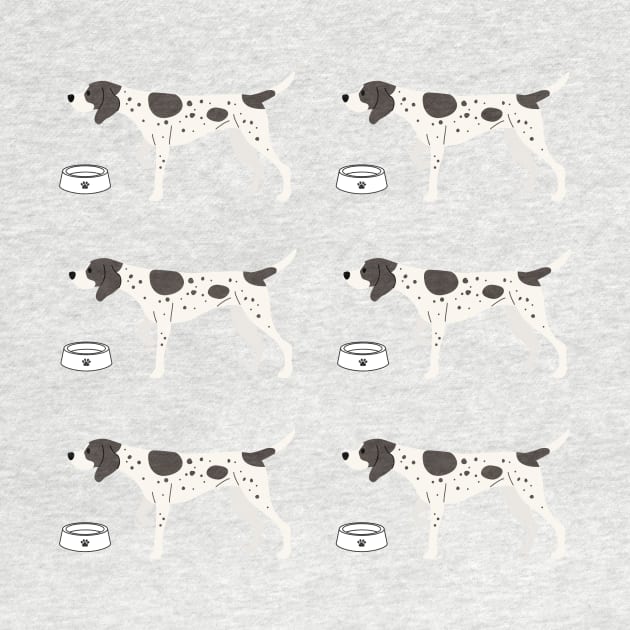 German Shorthaired Pointer Dog Pattern by Maful